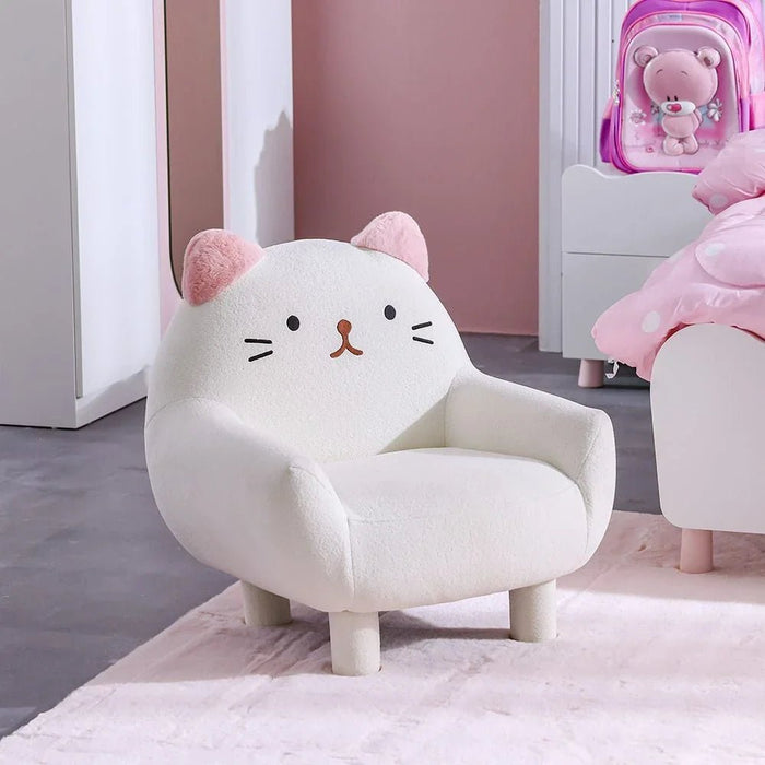 Kitty KidsÕ Chair - White/Pink - With 2-Year Warranty