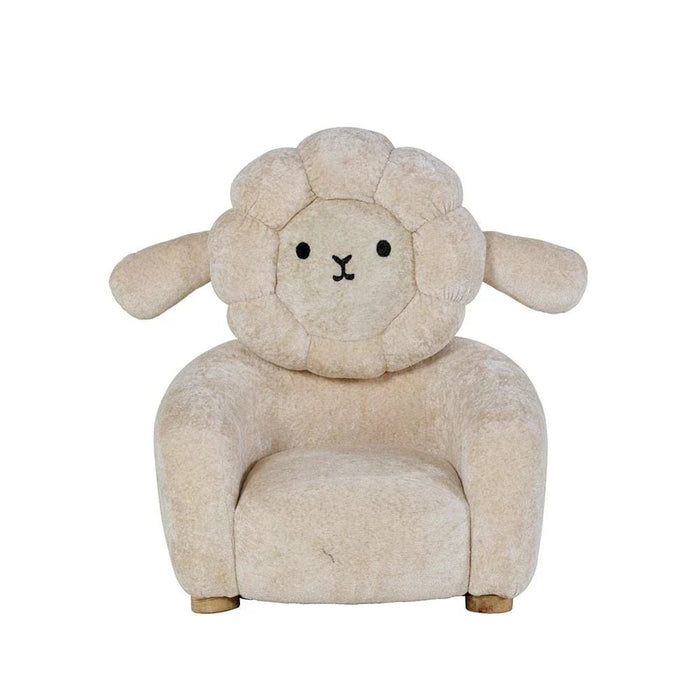 Little Lamb Kids Chair - Cream - With 2-Year Warranty