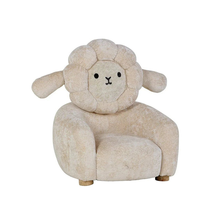Little Lamb Kids Chair - Cream - With 2-Year Warranty