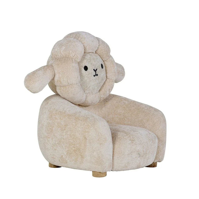 Little Lamb Kids Chair - Cream - With 2-Year Warranty
