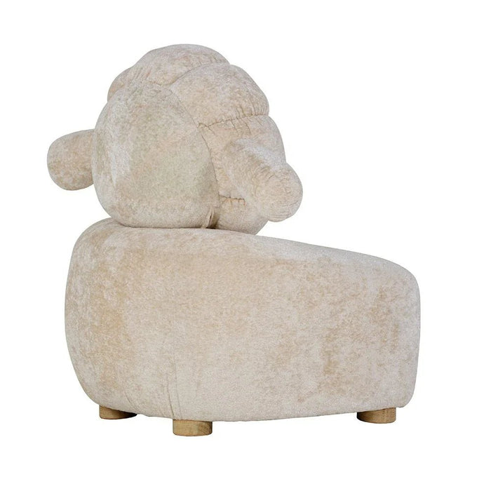 Little Lamb Kids Chair - Cream - With 2-Year Warranty