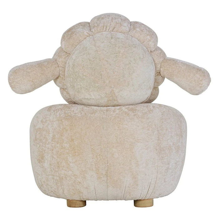 Little Lamb Kids Chair - Cream - With 2-Year Warranty