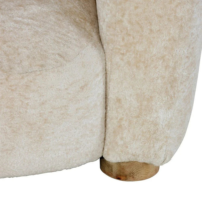 Little Lamb Kids Chair - Cream - With 2-Year Warranty