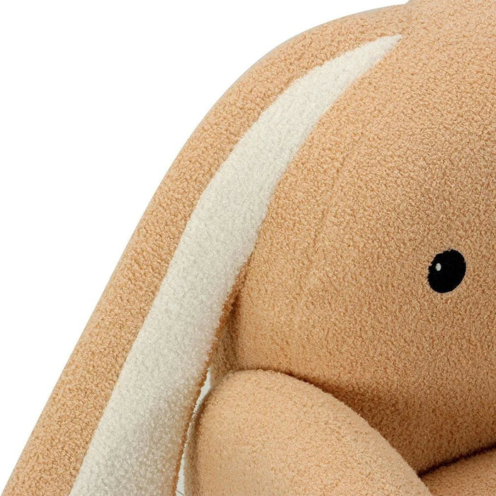 Floppy Ears Kids Chair-Light Beige+White