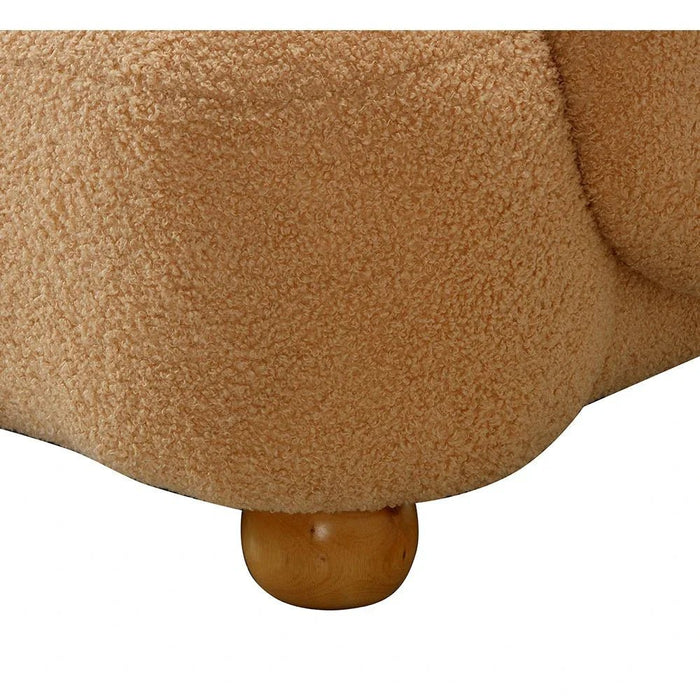 Floppy Ears Kids Chair-Light Beige+White
