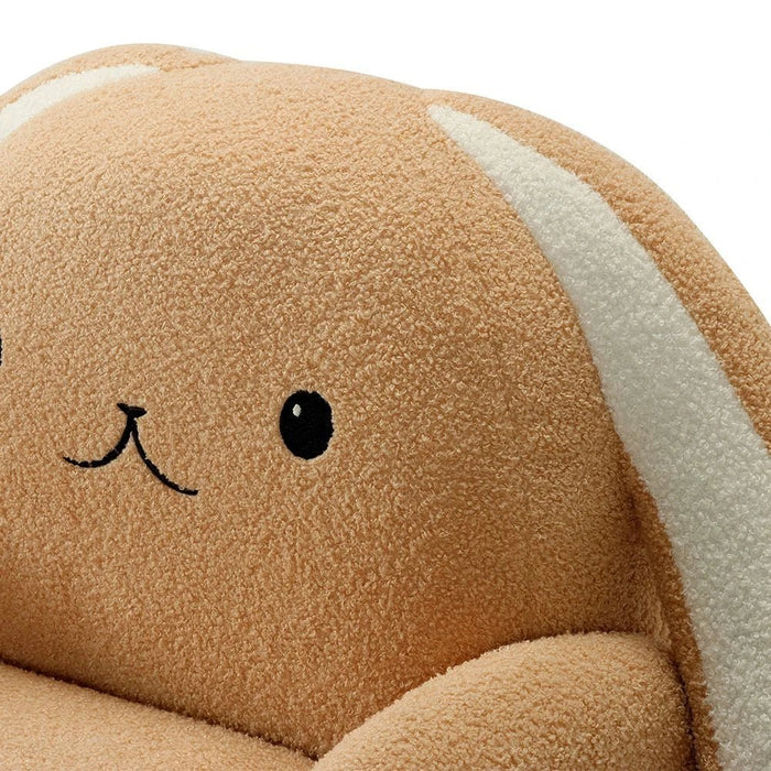 Floppy Ears Kids Chair-Light Beige+White