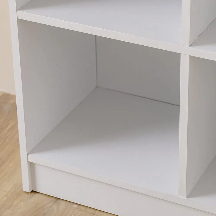 Stanley Bookcase - Sonoma Oak & White - With 2-Year Warranty