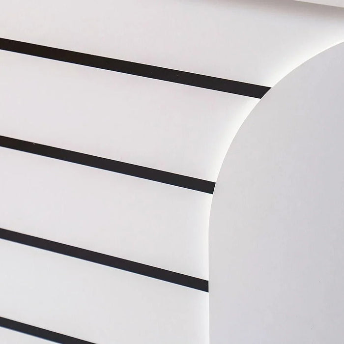 Beta 90x200 Bed with Built-In Side Storage - White - With 2-Year Warranty