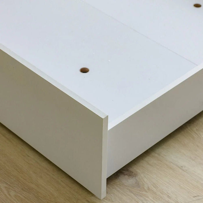 Gamerzone 90x190 Trundle Bed - White & Grey (Bed Sold Seperately) - With 2-Year Warranty