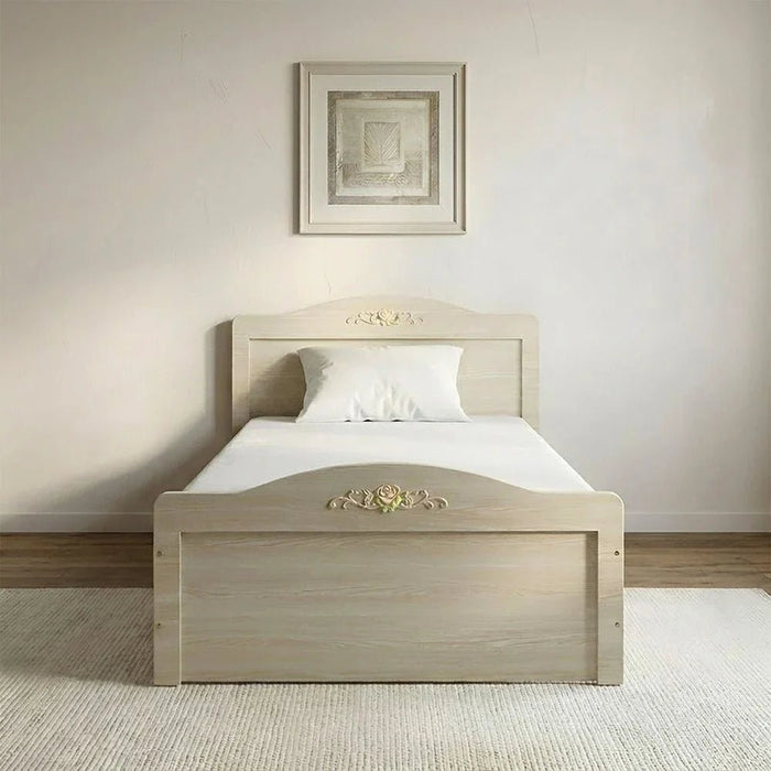 Ariana 120x200 Kids' Bed - Light Oak With 2-Year Warranty
