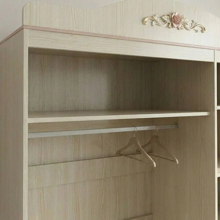 Ariana 3-Door Wardrobe - Light Oak - With 2-Year Warranty