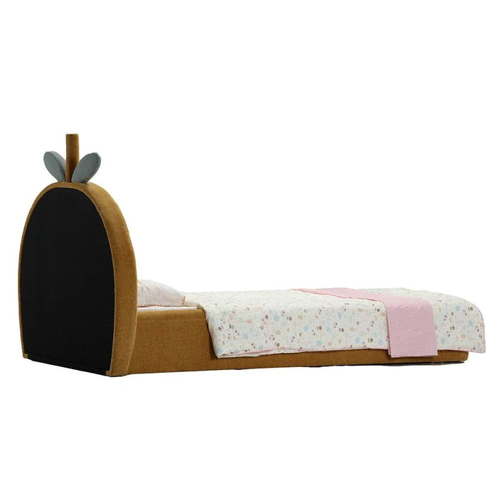 Tasty Mango 90x200 Upholstered KidsÕ Bed - Yellow - With 2-Year Warranty