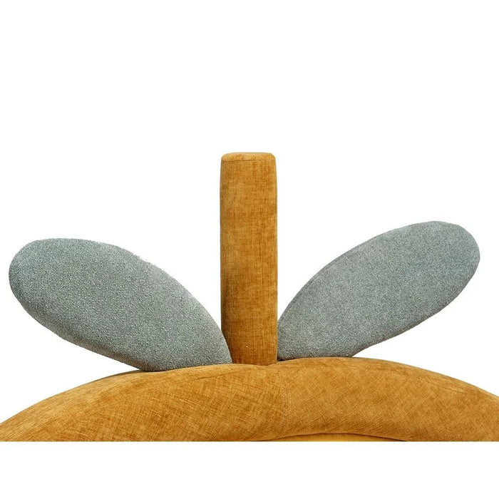 Tasty Mango 90x200 Upholstered KidsÕ Bed - Yellow - With 2-Year Warranty