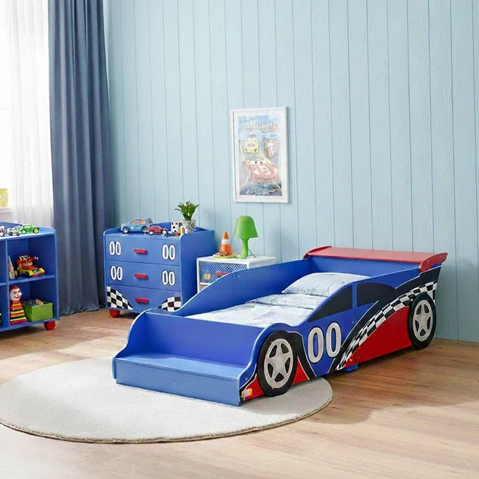 Ranger 70x130 Toddler Bed-Red & Blue