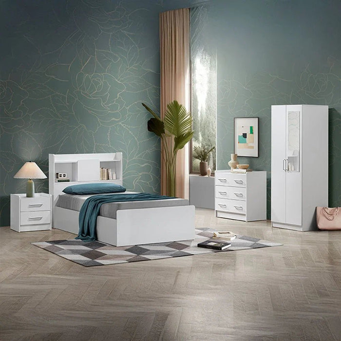 Supreme 3-Drawer Young Dresser-White-With 2-Year Warranty