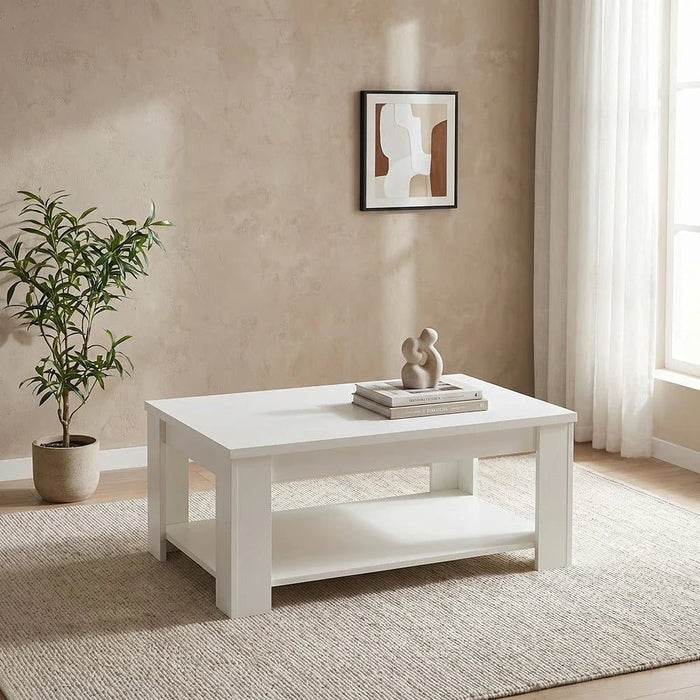 Heather Coffee Table-White