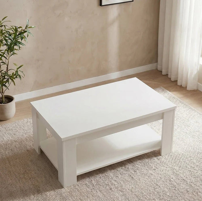 Heather Coffee Table-White
