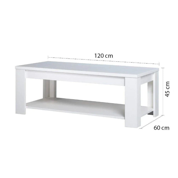 Heather Coffee Table-White