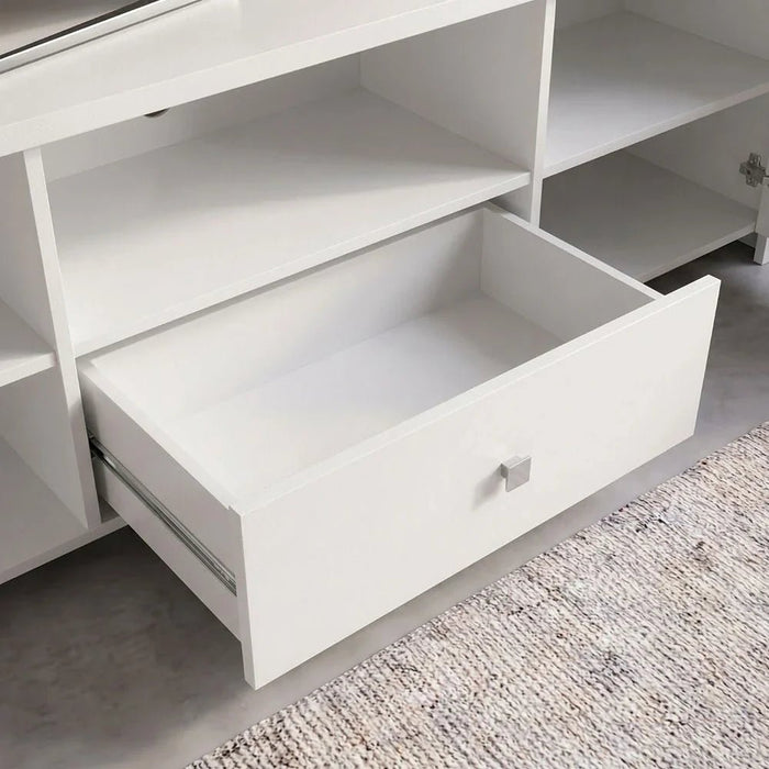Heather TV Unit for TVs upto 55 Inches with Storage-2 Years Warranty