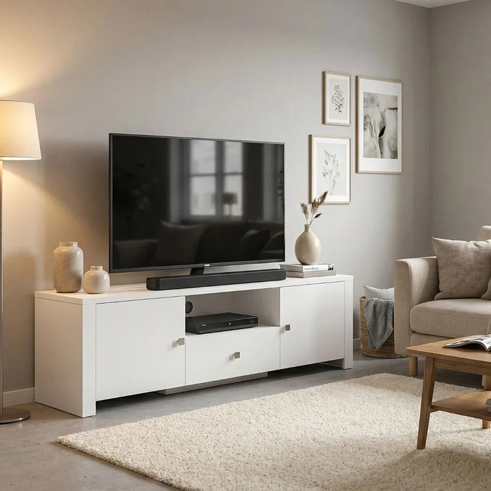 Heather TV Unit for TVs upto 55 Inches with Storage-2 Years Warranty