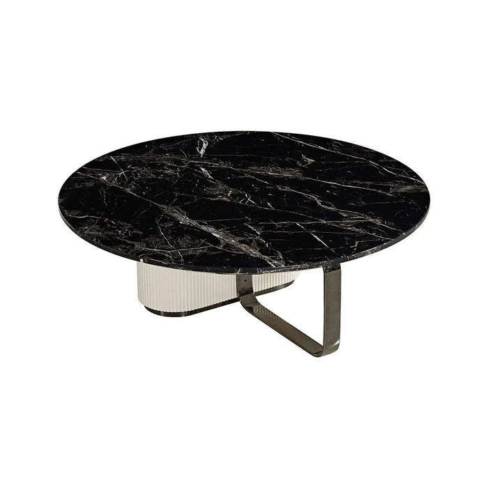KrisalisÊCoffee Table - Beige/Black - With 2-Year Warranty