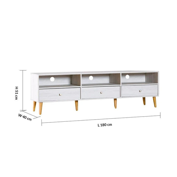 Patterson TV Unit for TVs upto 60 Inches with Storage-2 Years Warranty