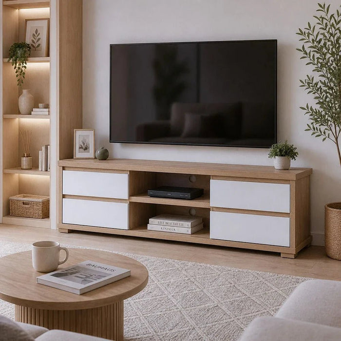 Larina TV Cabinet for TVs upto 55 Inches with Storage-2 Years Warranty