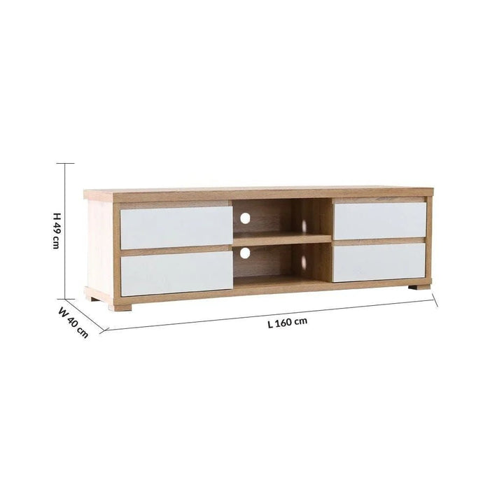 Larina TV Cabinet for TVs upto 55 Inches with Storage-2 Years Warranty
