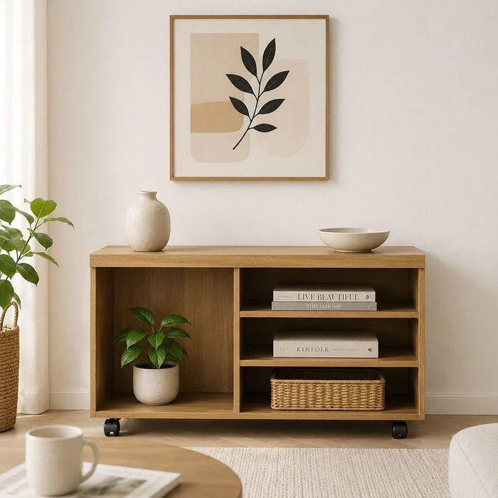Valeria TV Rack-Up to 32 Inch-Almond