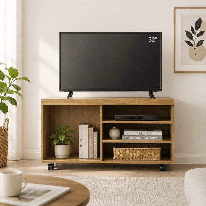 Valeria TV Rack-Up to 32 Inch-Almond