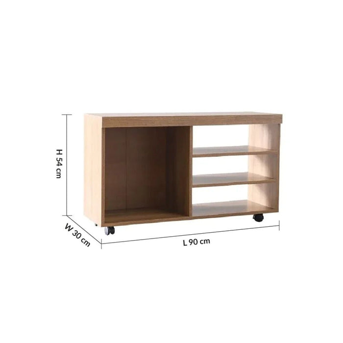 Valeria TV Rack-Up to 32 Inch-Almond