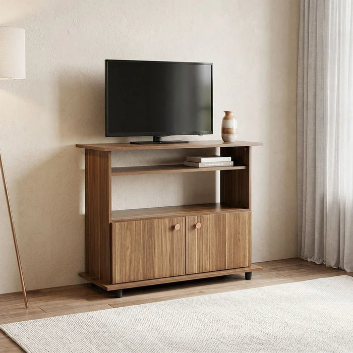 Tadeo TV Rack for TVs upto 32 Inches-Almond