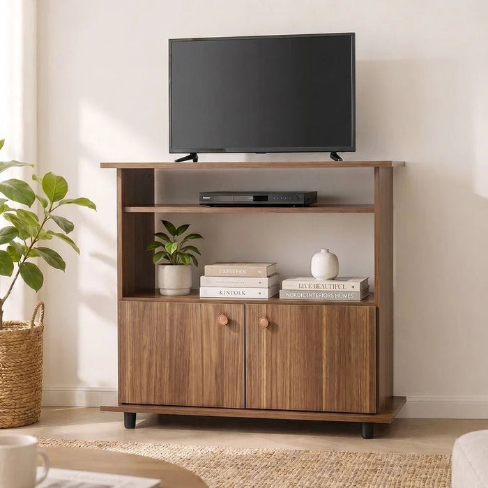 Tadeo TV Rack for TVs upto 32 Inches-Almond