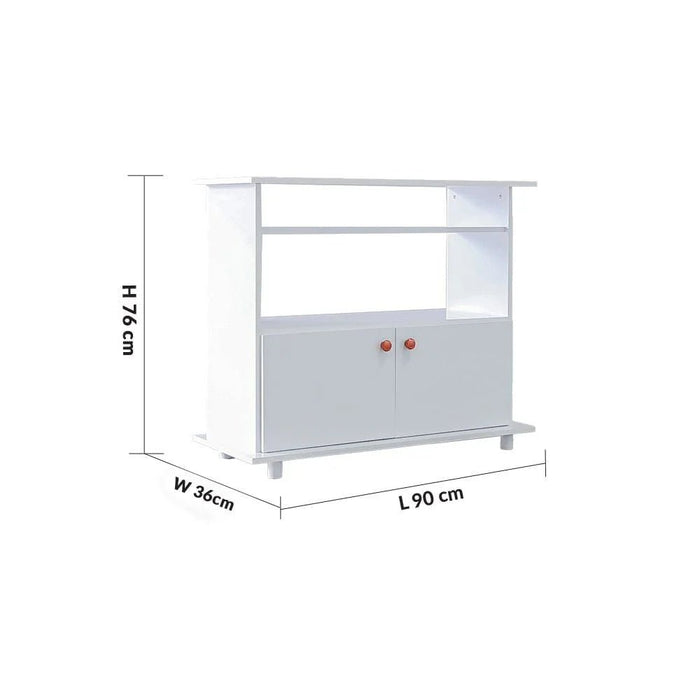 Tadeo TV Rack for TVs upto 32 Inches-White