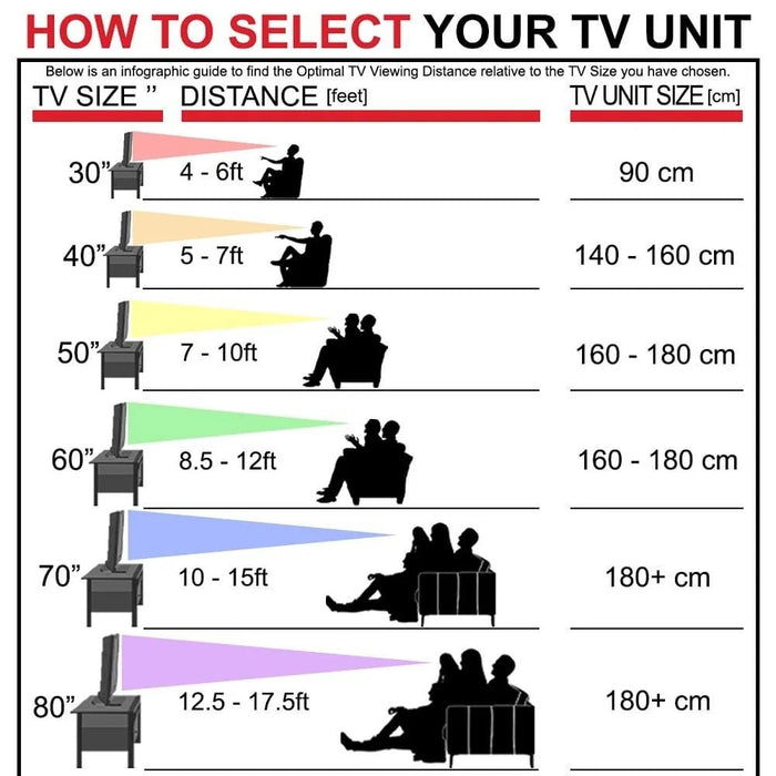 Cedro TV Rack-Up to 45 Inches-Black/Almond