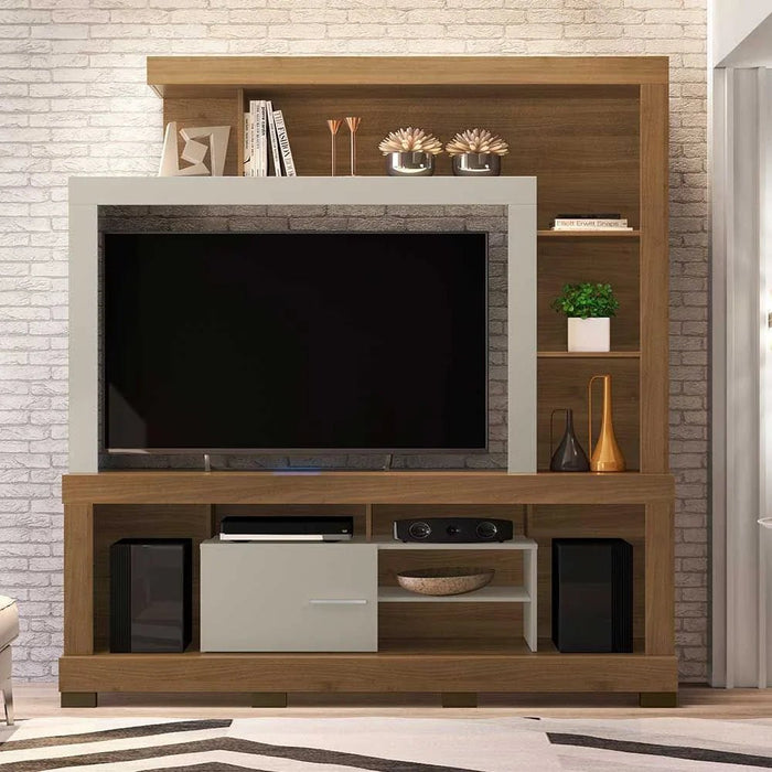 Ipanema Wall Unit For Tv Up To 55 Inch-Almond/Off White