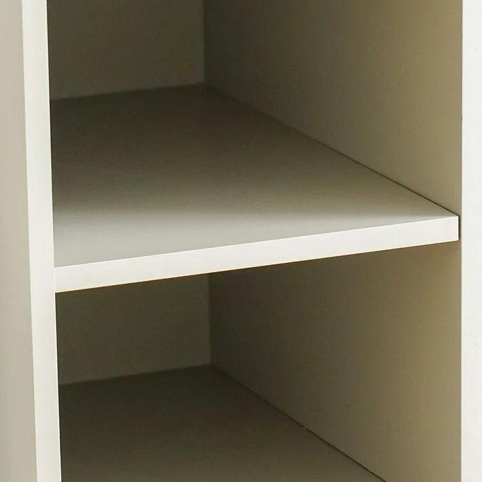 Prime TV Unit _ For TVs up to 65 Inches-White/Grey