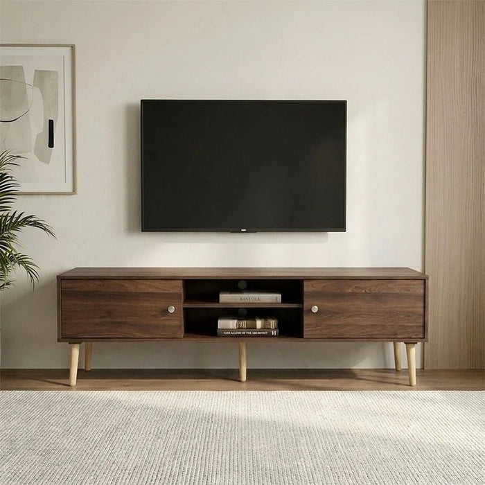 Palmer TV Unit Ð For TVs up to 65 Inches-Columbia Oak