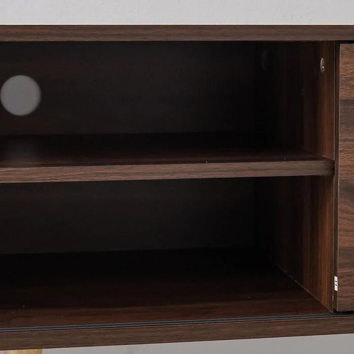 Palmer TV Unit Ð For TVs up to 65 Inches-Columbia Oak