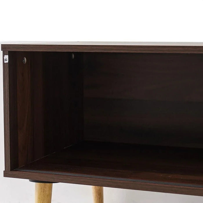 Palmer TV Unit Ð For TVs up to 65 Inches-Columbia Oak