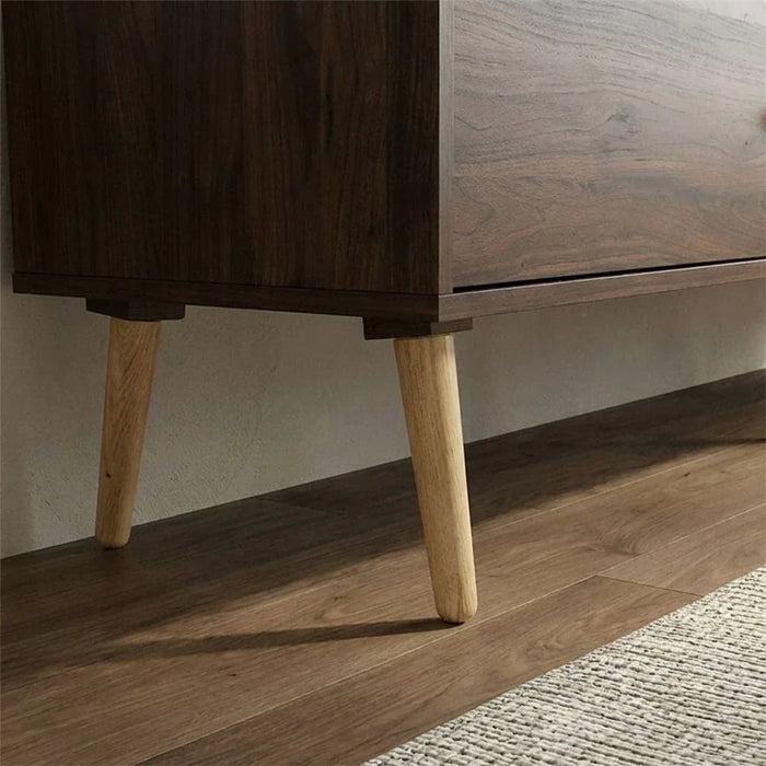 Palmer TV Unit Ð For TVs up to 65 Inches-Columbia Oak
