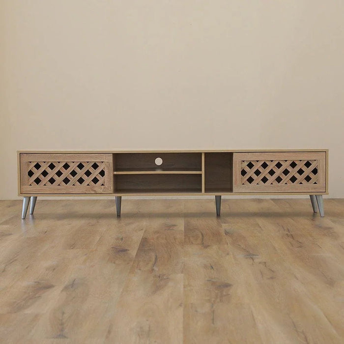 Como TV Unit-Up to 55 Inches-Sonoma Oak-With 2-Year Warranty