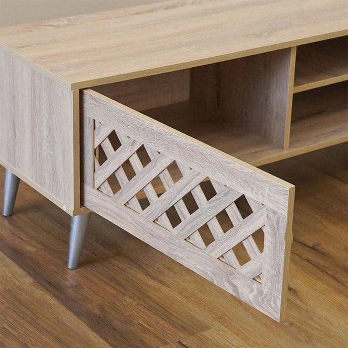 Como TV Unit-Up to 55 Inches-Sonoma Oak-With 2-Year Warranty
