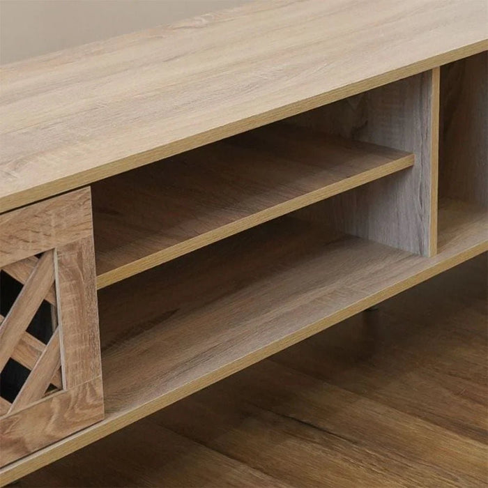 Como TV Unit-Up to 55 Inches-Sonoma Oak-With 2-Year Warranty