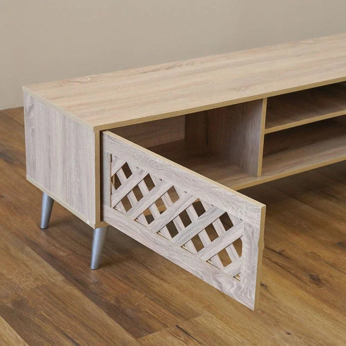 Como TV Unit-Up to 55 Inches-Sonoma Oak-With 2-Year Warranty