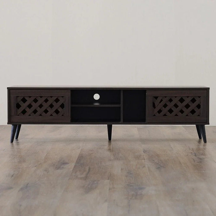 Como TV Unit-Up to 55 Inches-Walnut-With 2-Year Warranty