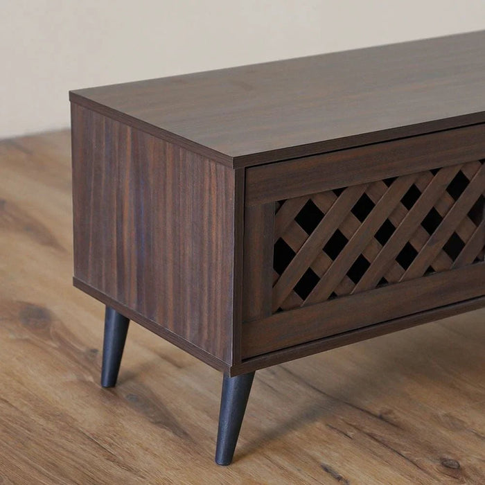 Como TV Unit-Up to 55 Inches-Walnut-With 2-Year Warranty