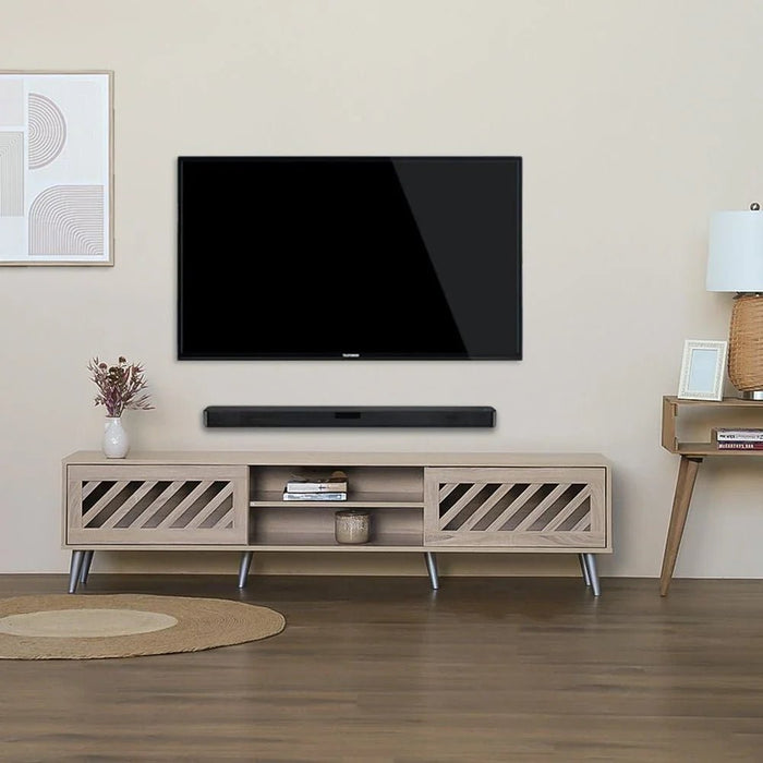 Jax TV Unit-Up to 75 Inch-Sonoma Oak-With 2-Year Warranty