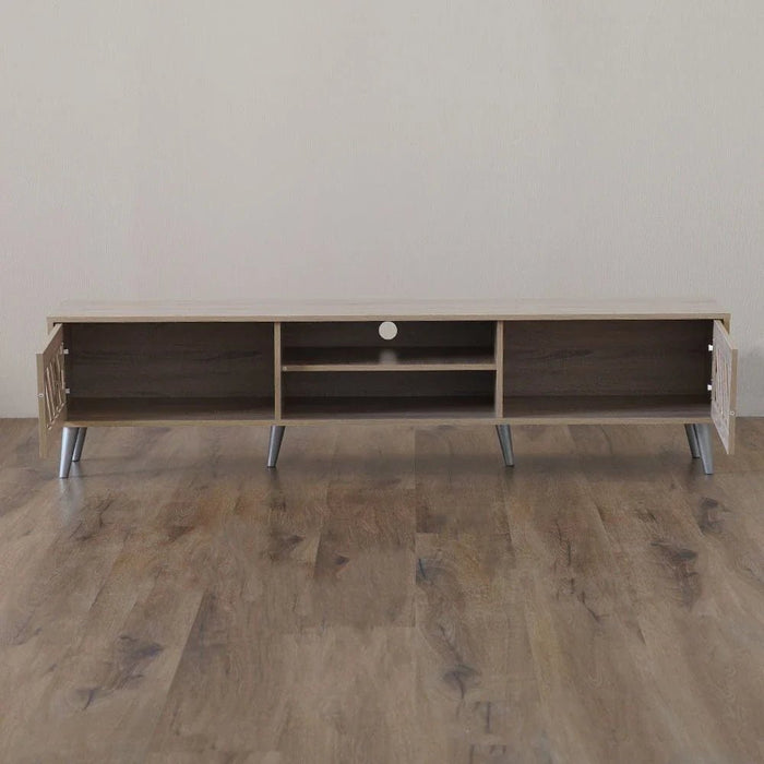 Jax TV Unit-Up to 75 Inch-Sonoma Oak-With 2-Year Warranty