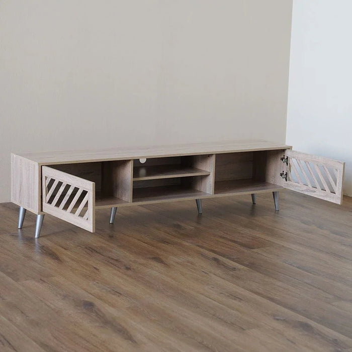 Jax TV Unit-Up to 75 Inch-Sonoma Oak-With 2-Year Warranty